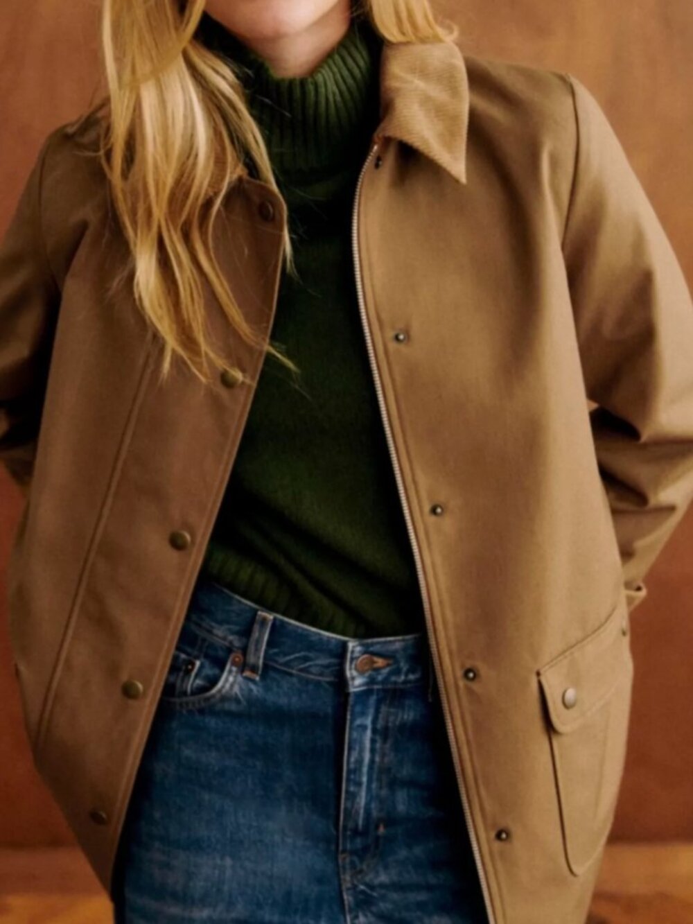 *NWT* [Sezane] Hector Jacket, Size 38/M - Picture 2 of 14